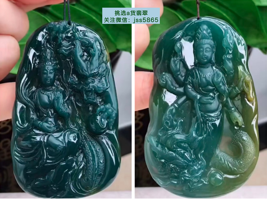 男人戴翡翠项链好吗？黑翡翠项链适合男士佩戴吗？