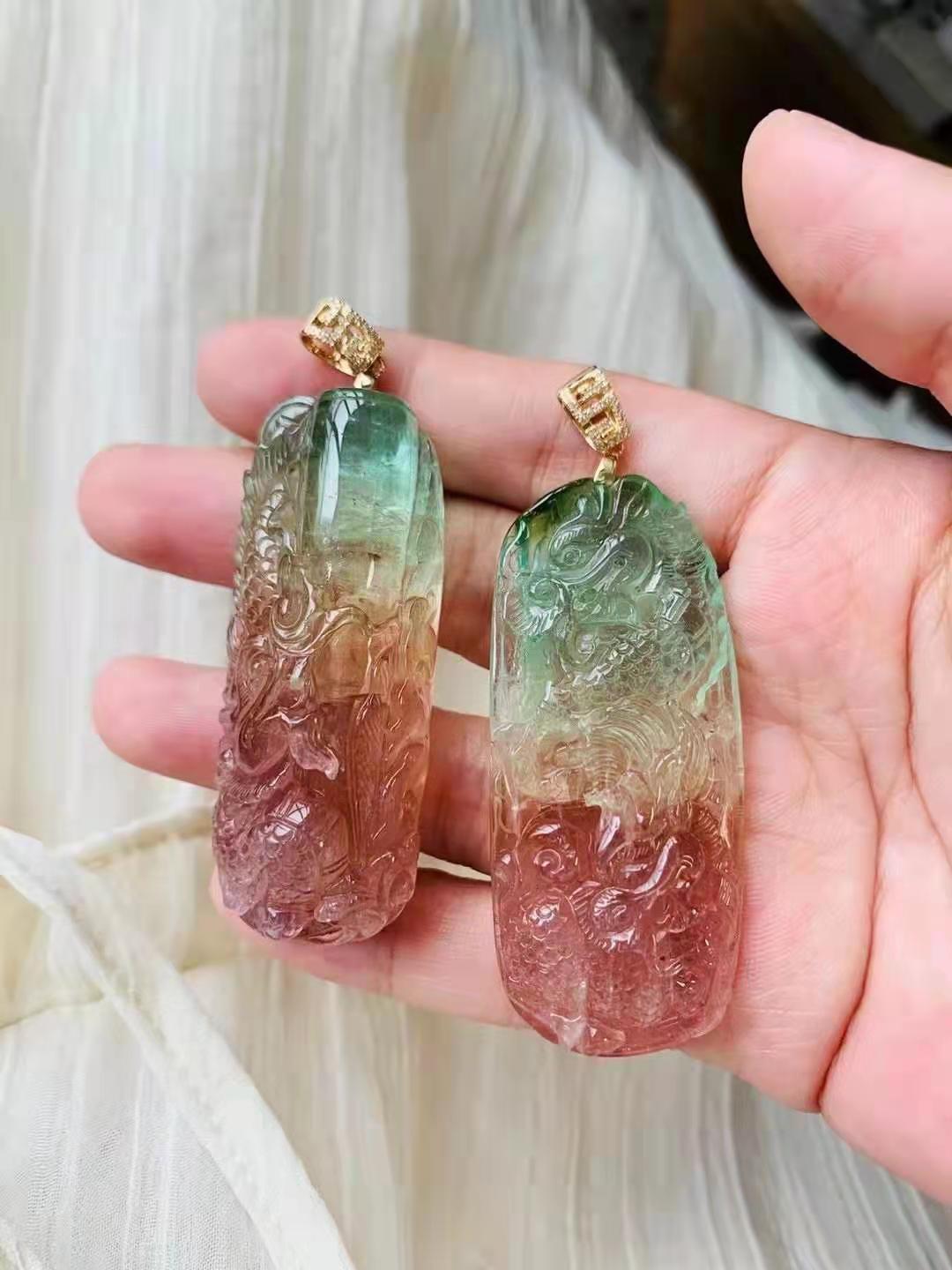 天然的西瓜碧玺多少钱一克？西瓜碧玺手链贵吗？